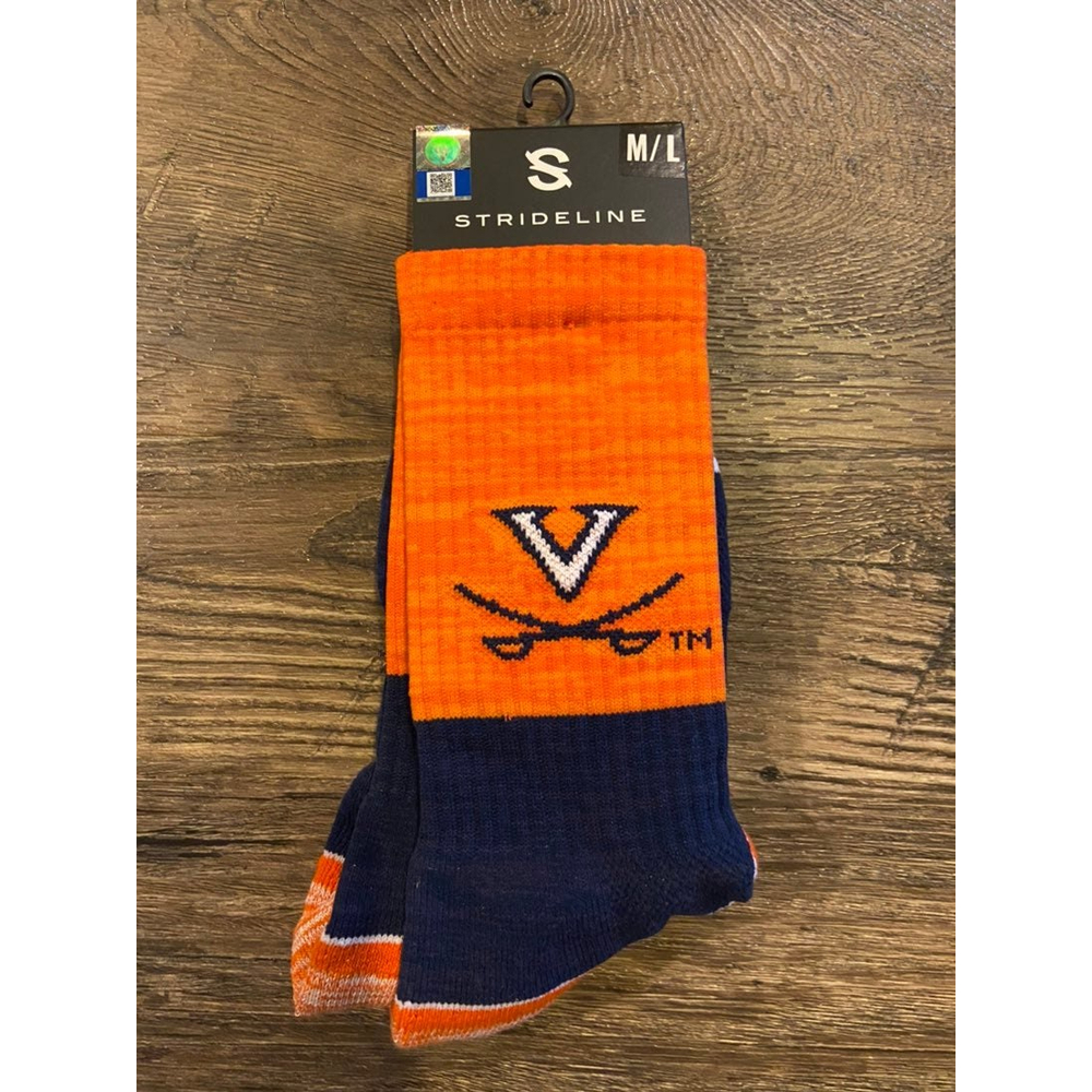 brand new with tags  university of virginia UVA cavaliers athletic socks